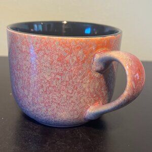 Cordon Bleu BIA International Mug Glazed in Hues of Plum, Celedon & Russet